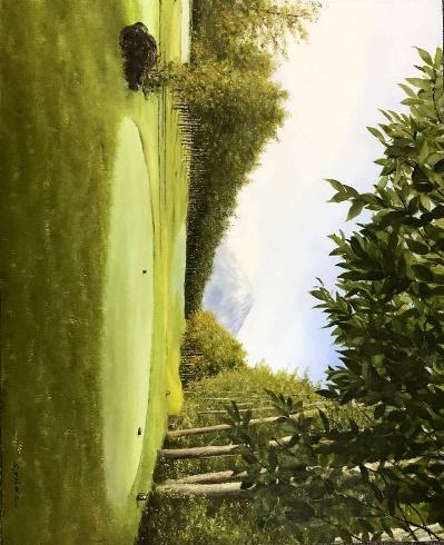 富士山の見えるゴルフ場Ⅱ