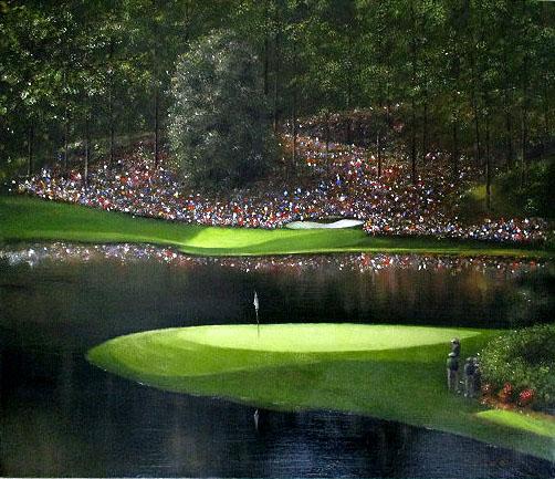 富士山の見えるゴルフ場