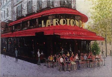 パリのカフェ　モンパルナス