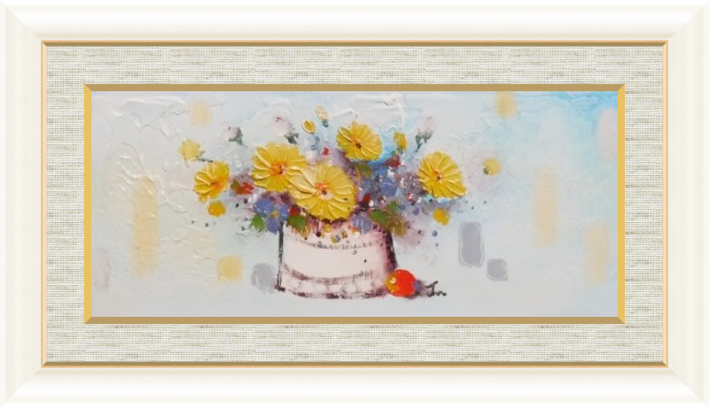 ミニ横長黄色い花52